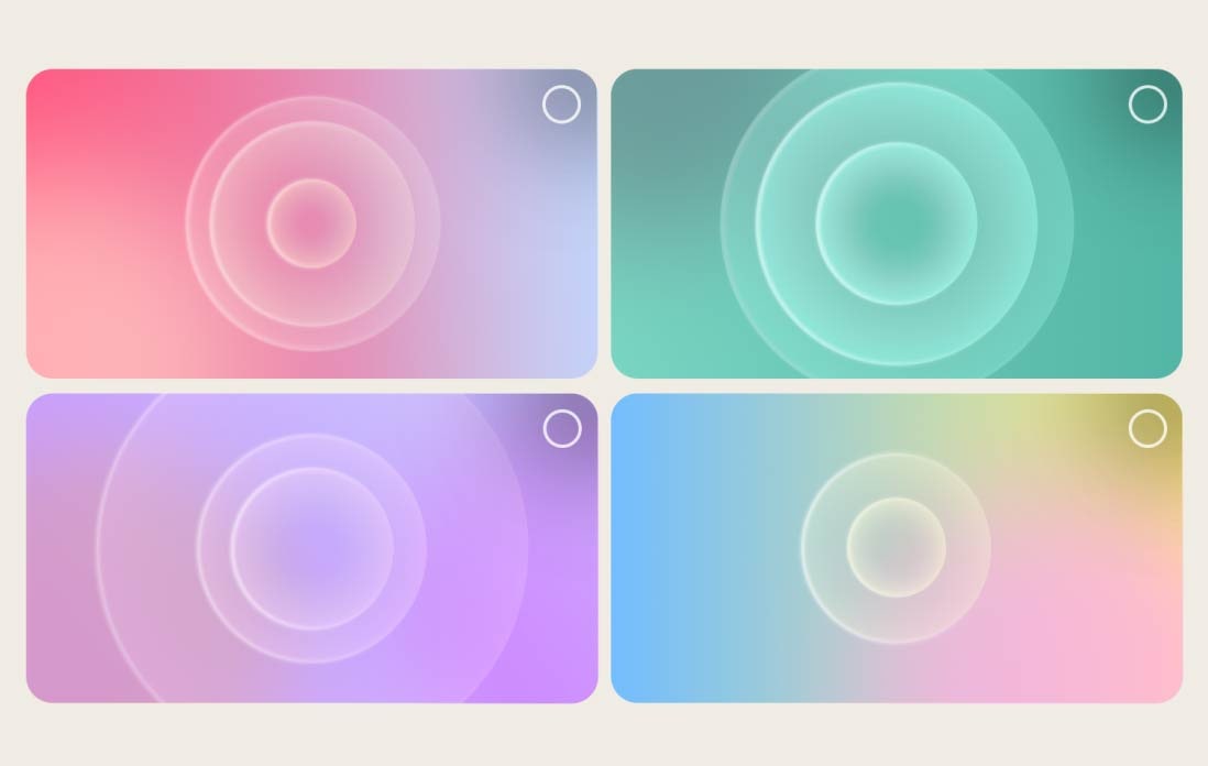 Pantalla de un usuario durante el proceso de personalización de Asistente de sonido AI. Se seleccionan series de íconos de clips de sonido. Se muestra un cantante de jazz y un saxofonista; las ondas de sonido representan el sonido personalizado animado en la imagen.