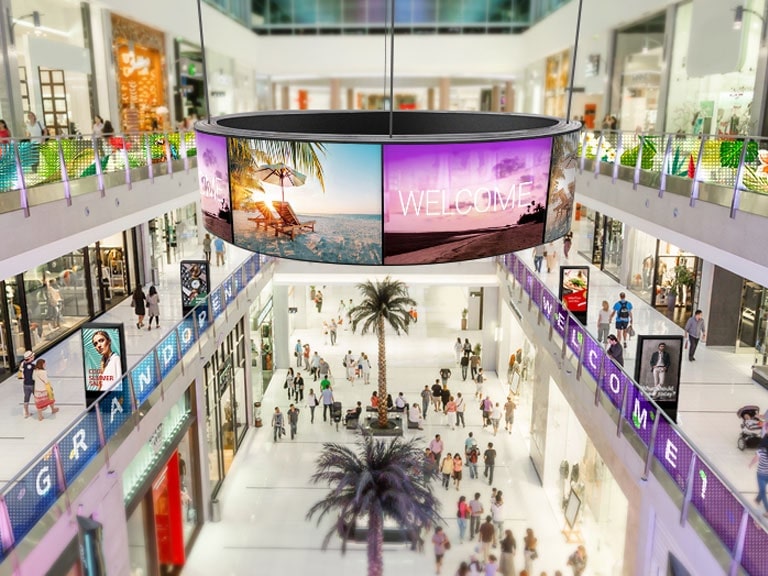 LG LED Display Lounge