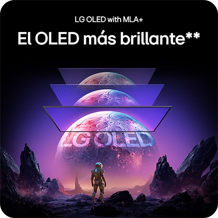 Monitor LG 27GX790A destacando la tecnología LG OLED con MLA+, que ofrece la imagen OLED más brillante con contraste superior para una calidad visual asombrosa.