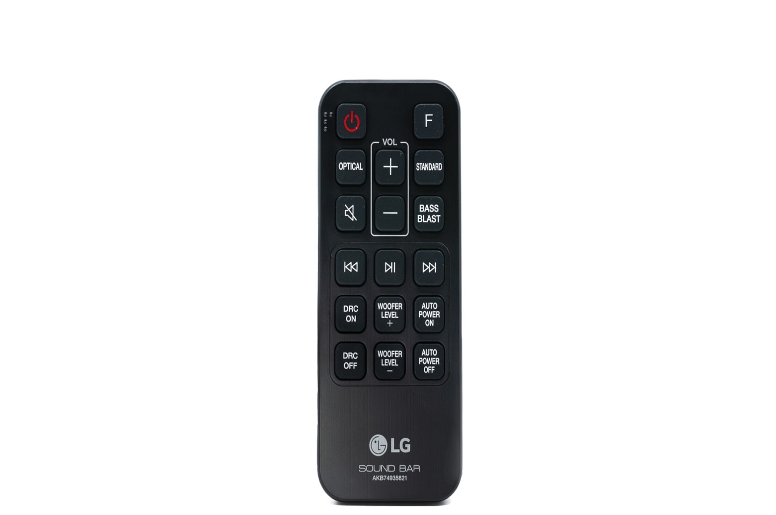 LG Control remoto para Barra de Sonido, AKB74935621