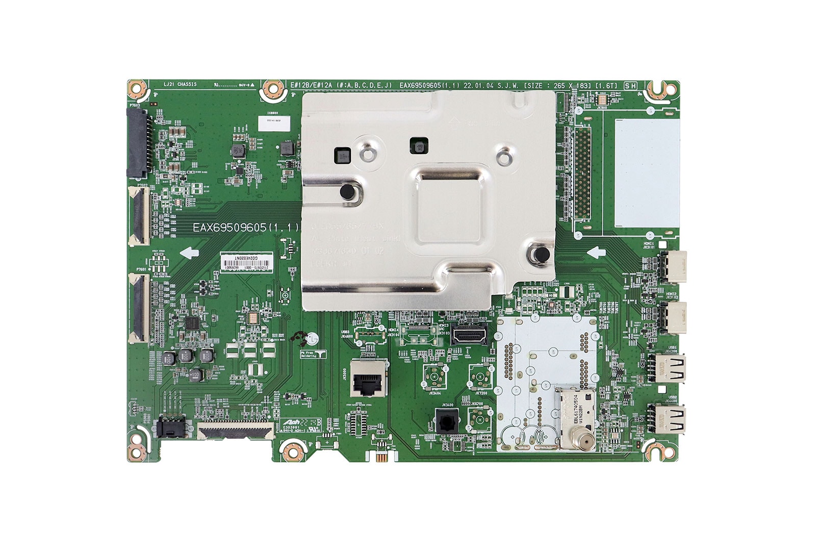 LG Placa de circuitos principal de TV, EBU66395001
