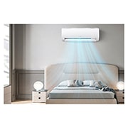 LG DUALCOOL Inverter, 1 Ton, Frío, (Voltaje 115V / 60HZ), VX121C3