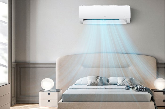 LG DUALCOOL Inverter, 1 Ton, Frío, (Voltaje 115V / 60HZ), VX121C3