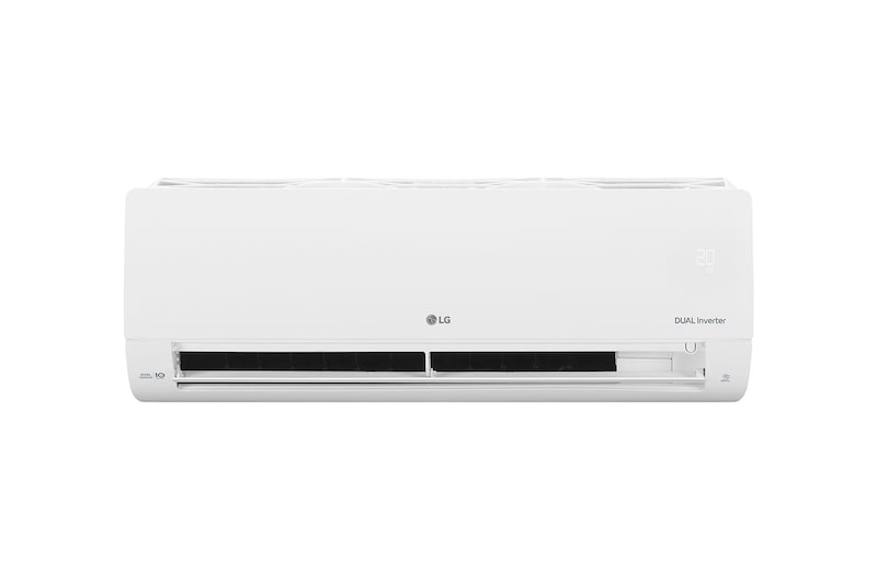 LG Aire Acondicionado LG DUALCOOL Inverter, 1 Tonelada, 12,000 BTU/h, Solo Frío, 220V, Compresor Dual Inverter con 10 años de garantía, Micro Filtro, Recubrimiento Gold Fin™ en la condensadora., VX122C8