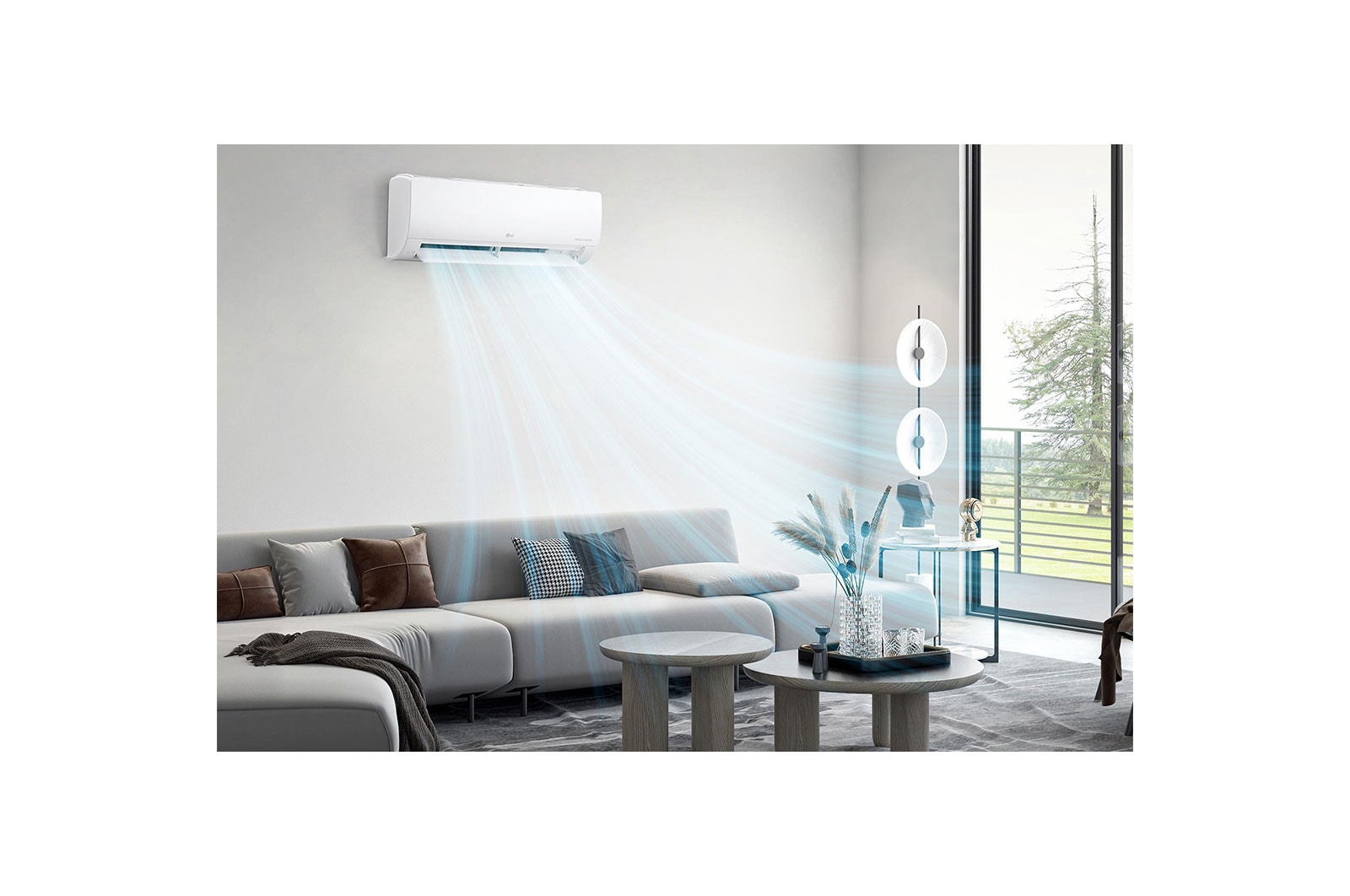 LG DUALCOOL Inverter, 1.5 Ton, Frío, (Voltaje 230V / 60HZ), VX182C3