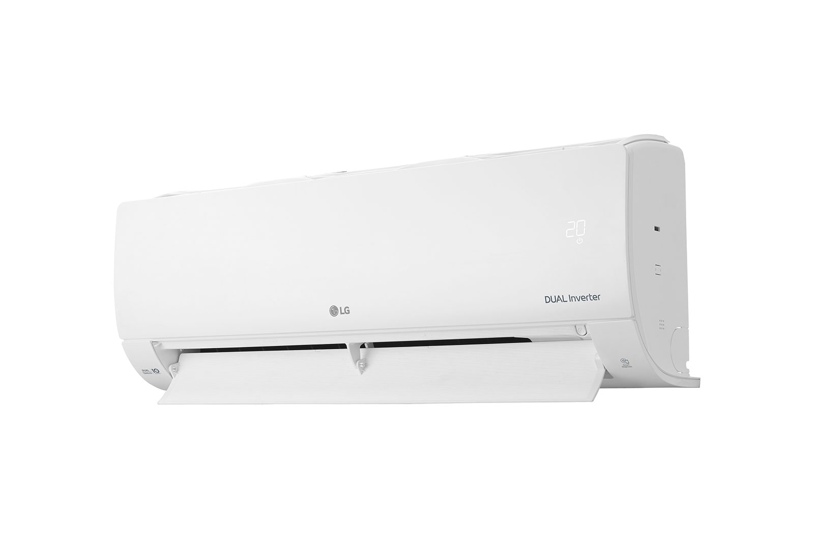 LG Aire Acondicionado LG DUALCOOL Inverter, 1.5 Toneladas, 18,000 BTU/h, Solo Frío, 220V, Compresor Dual Inverter con 10 años de garantía, Micro Filtro, Recubrimiento Gold Fin™ en la condensadora., VX182C9