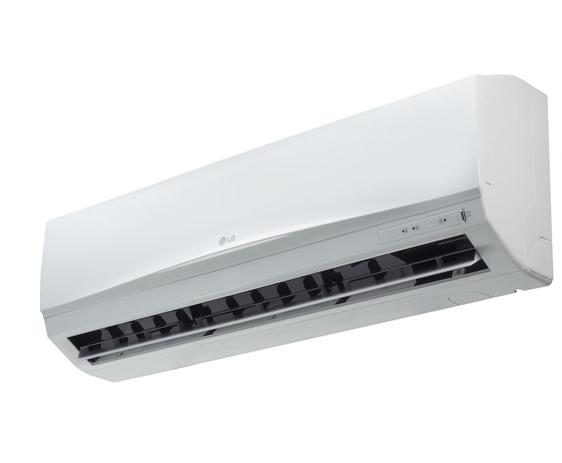 LG Aire Acondicionado LG Tipo Mini Split, Enfriamiento 11,000 BTU/h, y Calefacción 12,000 BTU/h, Filtro MULTI Protección, Funcionamiento Silencioso, Garantía de 5 años en el compresor., SP122HN