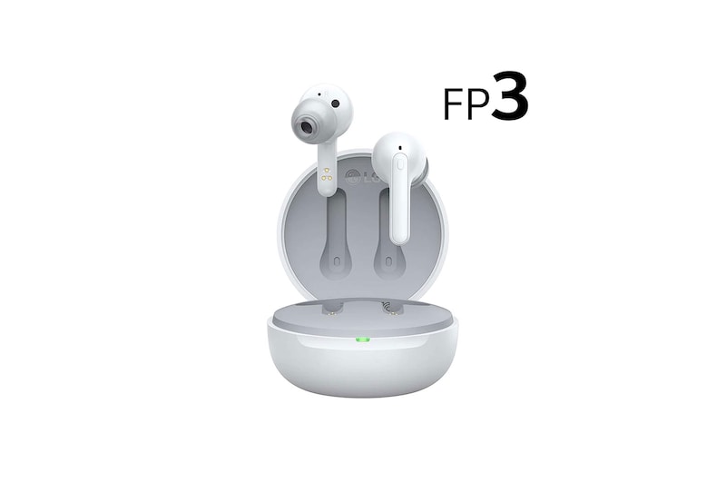 LG Audífonos True Wireless Bluetooth 5.1 con bajos potentes, TONE-FP3