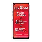 LG K51S, Penta Cámara (4 cámaras traseras + 1 frontal), LMK510HM