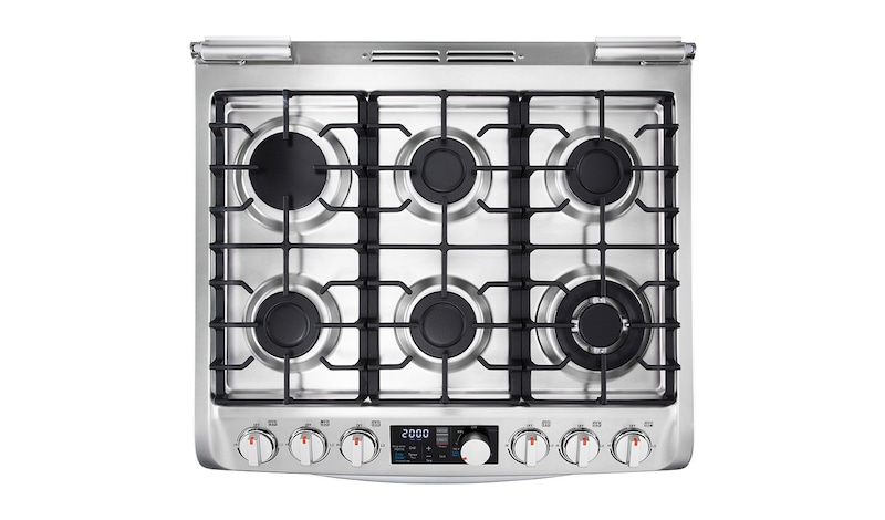 LG Estufa LG Triple Flama UltraHeat™ con EasyClean™ 5.4 pies³, RSG316T