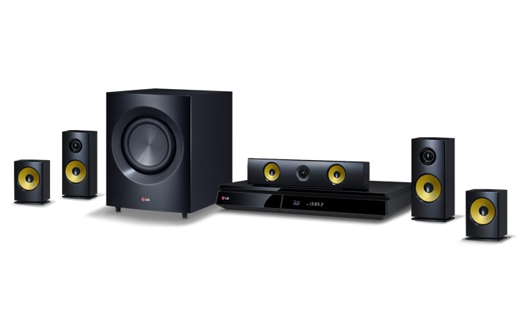 LG Home Theater con Reproductor de Discos Blu-Ray y 3D, BH7230B