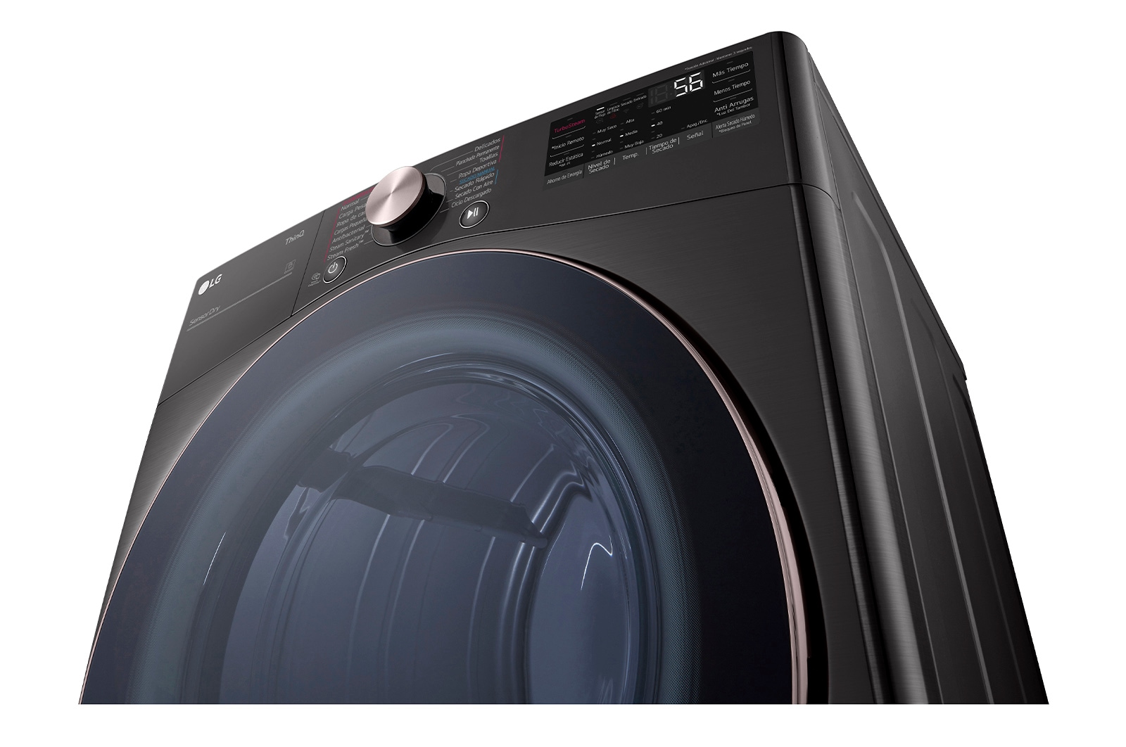 LG Secadora LG Carga Frontal de Gas con Steam Fresh™ 22kg, DF22BV2SGR