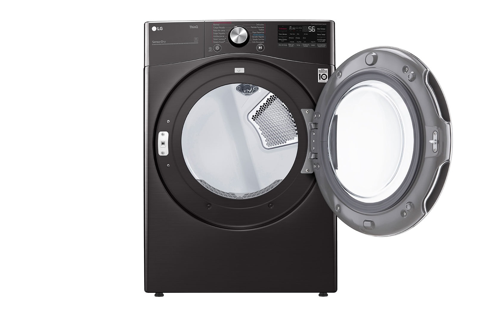 LG Secadora LG Carga Frontal Steam Fresh™ 22kg, DF22BV2SR