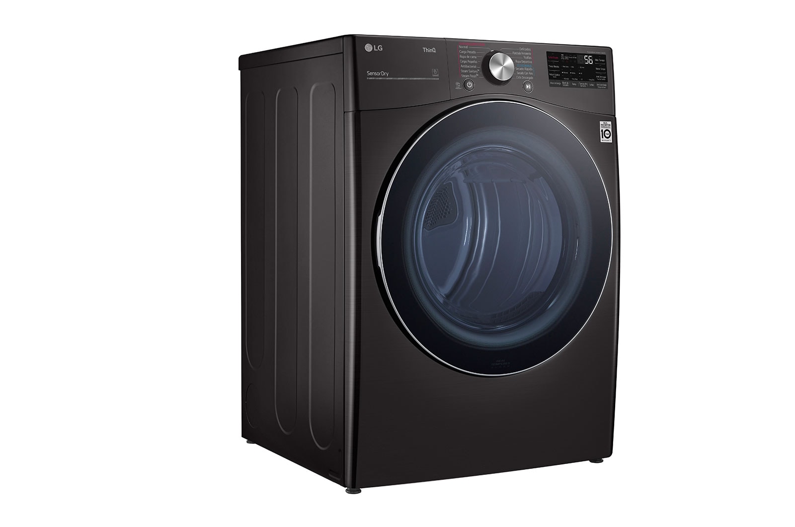 LG Secadora LG Carga Frontal Steam Fresh™ 22kg, DF22BV2SR