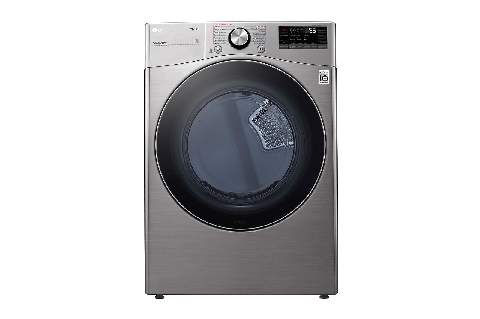 SECADORA CARGA FRONTAL CON VAPOR STEAM FRESH™ 22 KG | LG MX