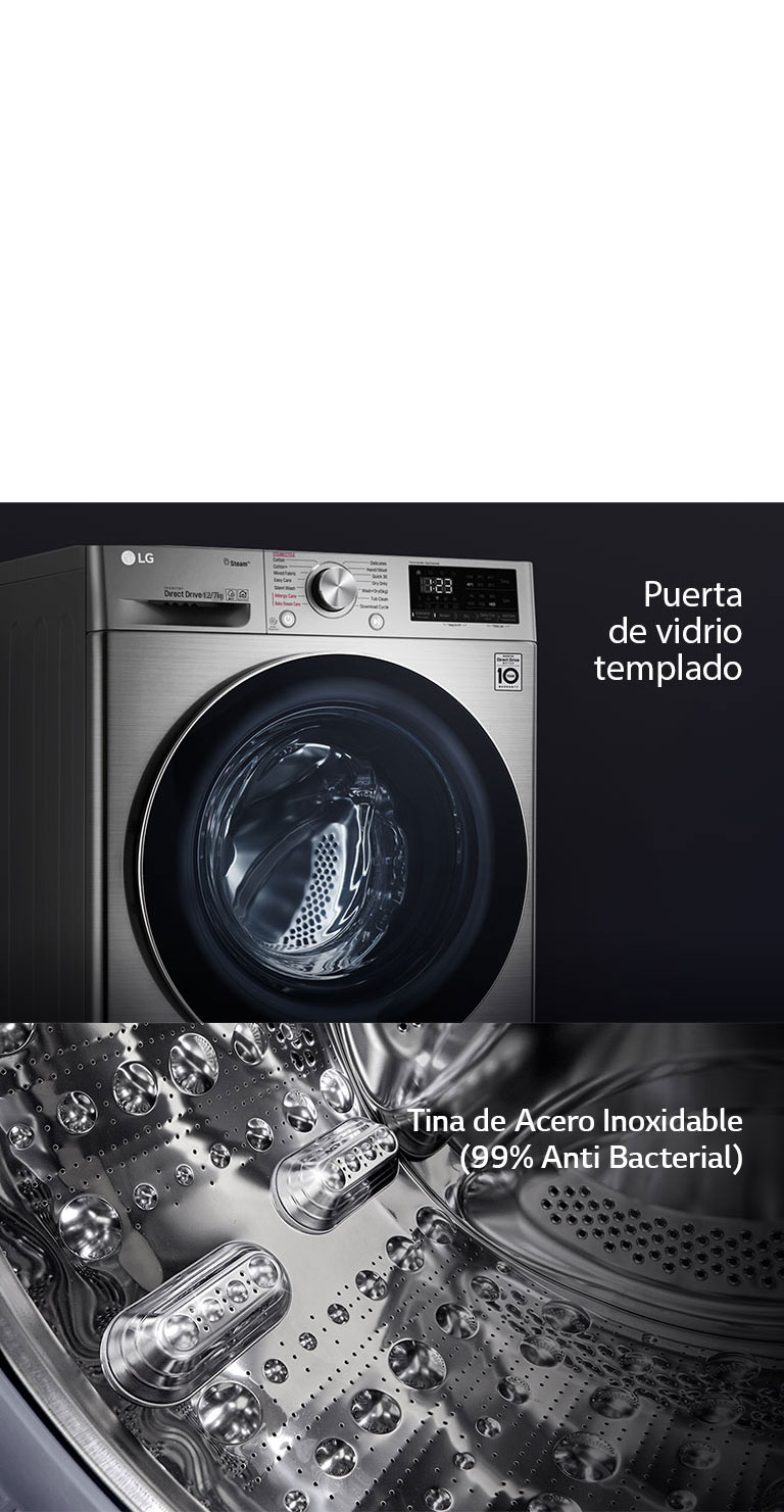 La puerta de cristal templado asegura mayor durabilidad en el equipo, proporcionando resistencia y un diseño elegante.