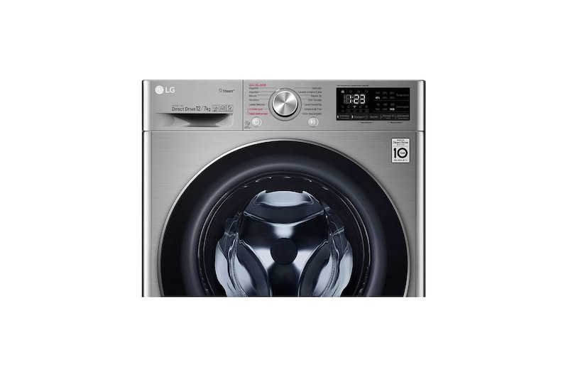 LG Lavadora y Secadora 12/7 Kg - WD12VVC4S6S, WD12VVC4S6S