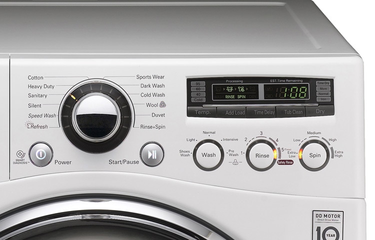 LG LAVASECADORA LG 6 MOTION DD™ CARGA FRONTAL, WD1451RD
