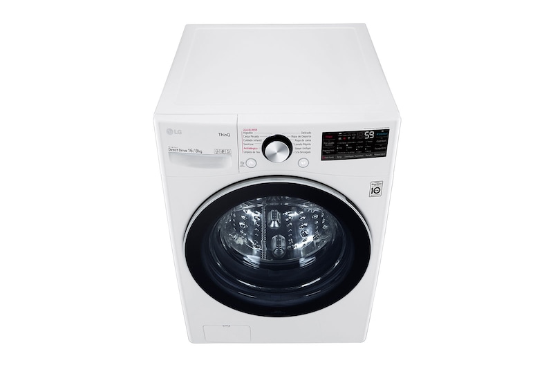 LG Lavasecadora LG Carga Frontal AI DD™ 16Kg/8Kg - Blanco, WD16WG2S6
