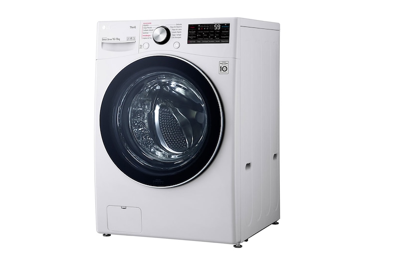 LG Lavasecadora LG Carga Frontal AI DD™ 16Kg/8Kg - Blanco, WD16WG2S6