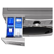 LG Lavasecadora LG Carga Frontal Inteligente Inverter DD con Ciclos con vapor Steam™ 20 kg - Color Acero con Conectividad LG ThinQ, WD20VV2S6