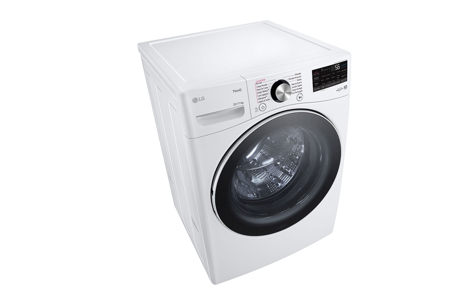 LG Lavasecadora Carga Frontal AI DD™ 20kg/11kg, WD20WV26R