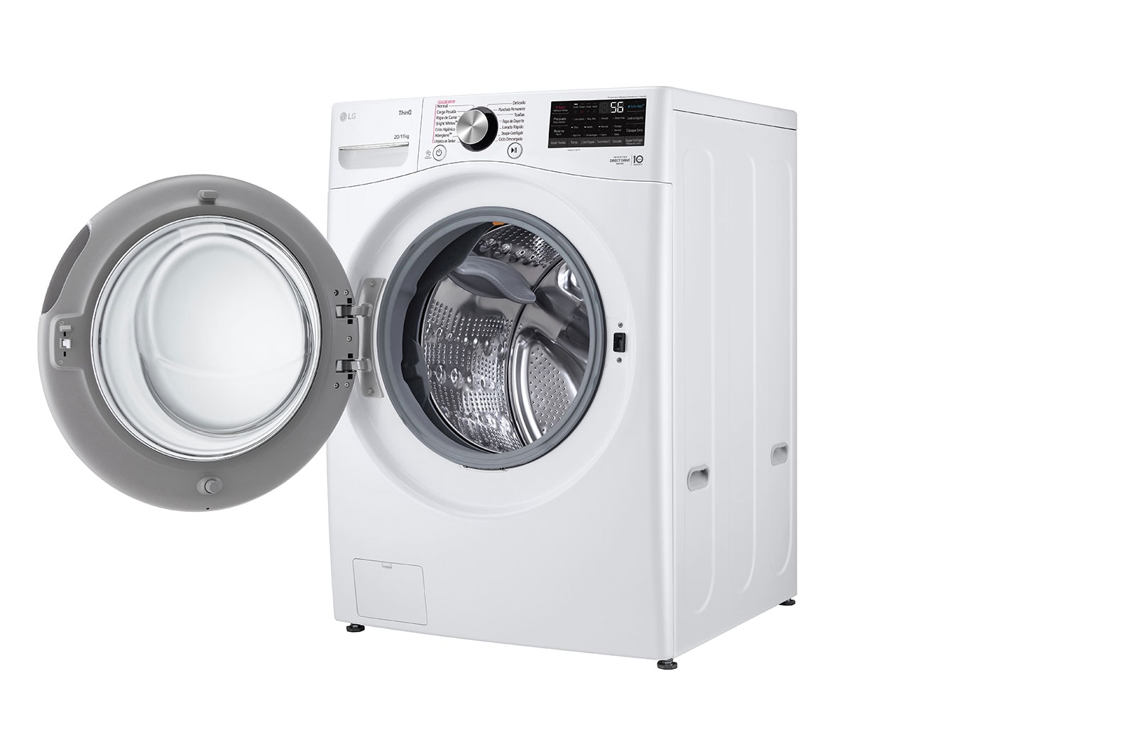 LG Lavasecadora Carga Frontal AI DD™ 20kg/11kg, WD20WV26R