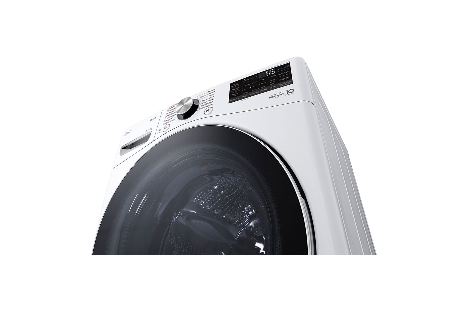 LG Lavasecadora Carga Frontal AI DD™ 20kg/11kg, WD20WV26R