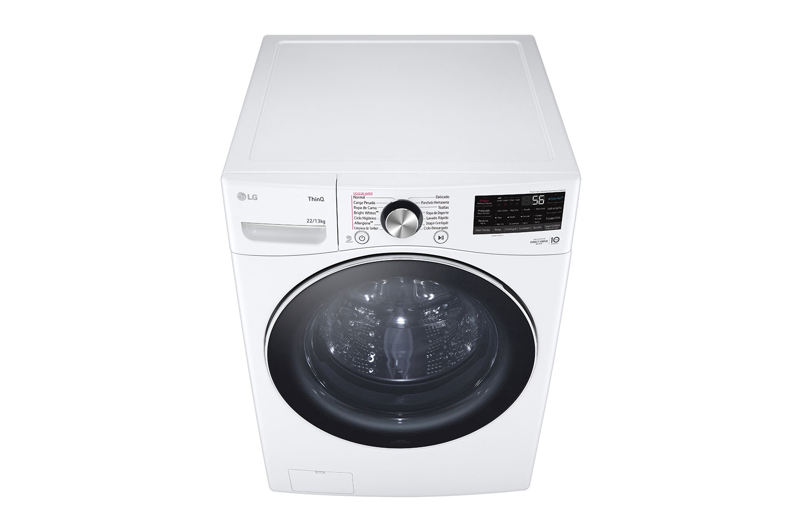 LG Lavasecadora Carga Frontal AI DD™ 22kg /13kg, WD22WV26R