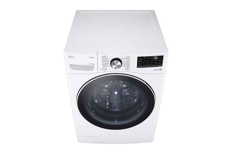 LG Lavadora de Carga Frontal y Secadora 22/13Kg - WD22WV26R, WD22WV26R