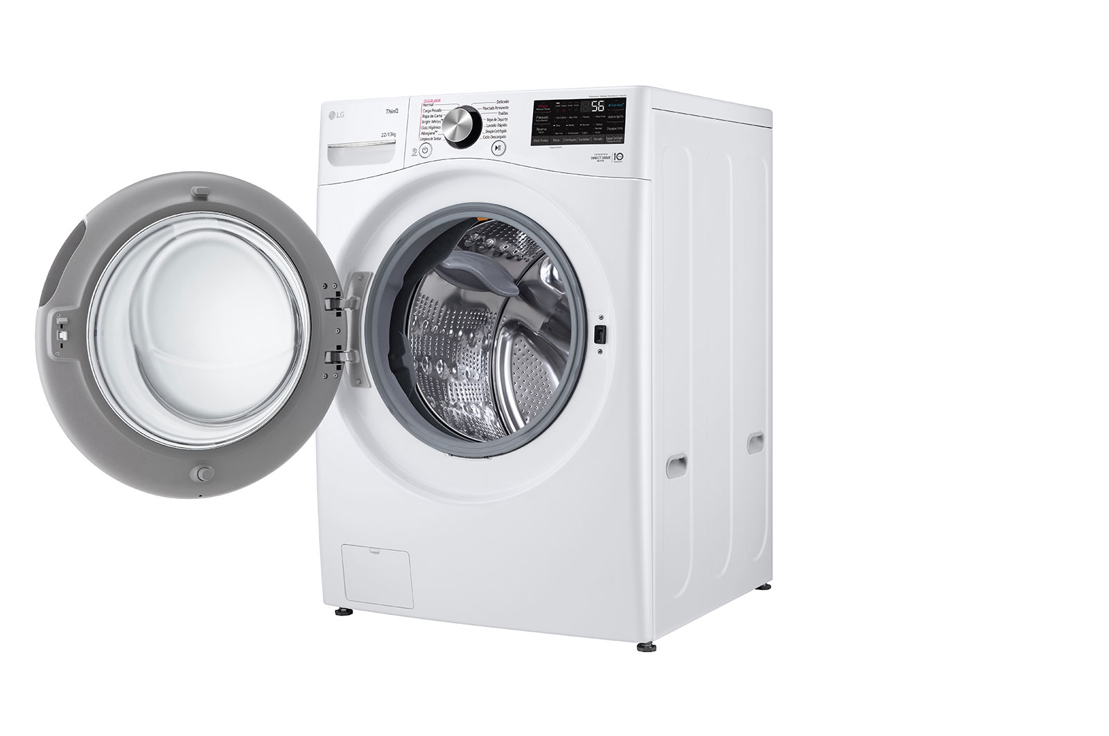 LG Lavasecadora Carga Frontal AI DD™ 22kg /13kg, WD22WV26R