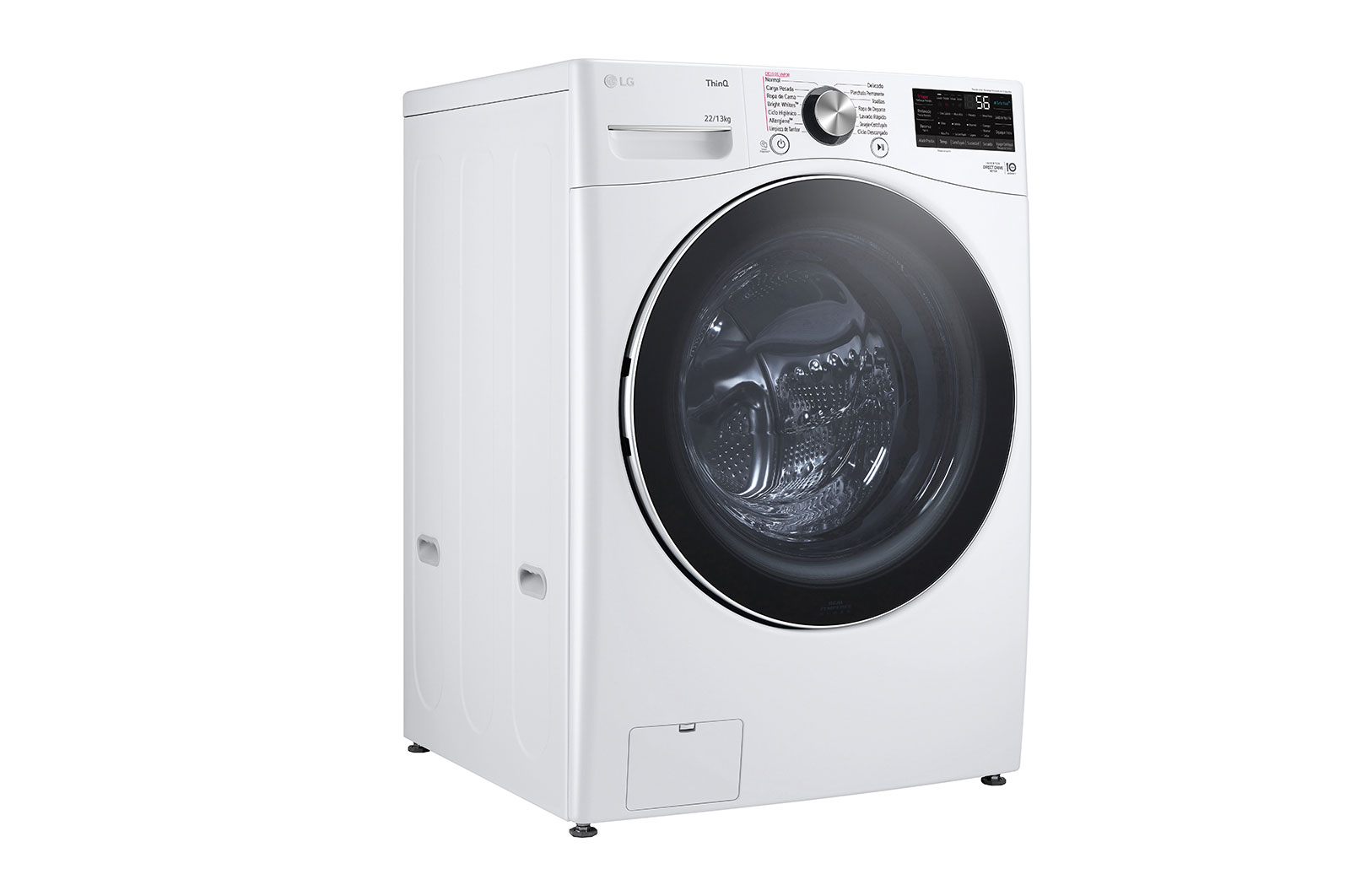 LG Lavasecadora Carga Frontal AI DD™ 22kg /13kg, WD22WV26R