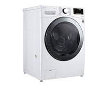 LG Lavasecadora Carga Frontal Inteligente 6 Motion DD con Motor Inverter Direct Drive, 22Kg/13Kg color Blanca con Conectividad LG ThinQ, WD22WV2S6