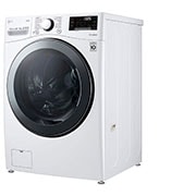 LG Lavasecadora Carga Frontal Inteligente 6 Motion DD con Motor Inverter Direct Drive, 22Kg/13Kg color Blanca con Conectividad LG ThinQ, WD22WV2S6