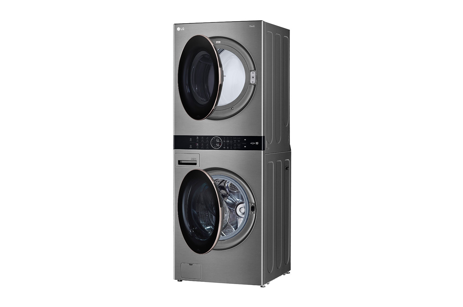 LG Torre de lavado WashTower™ con AI DD™ 22kg (con Secadora de gas), WK22VS6P