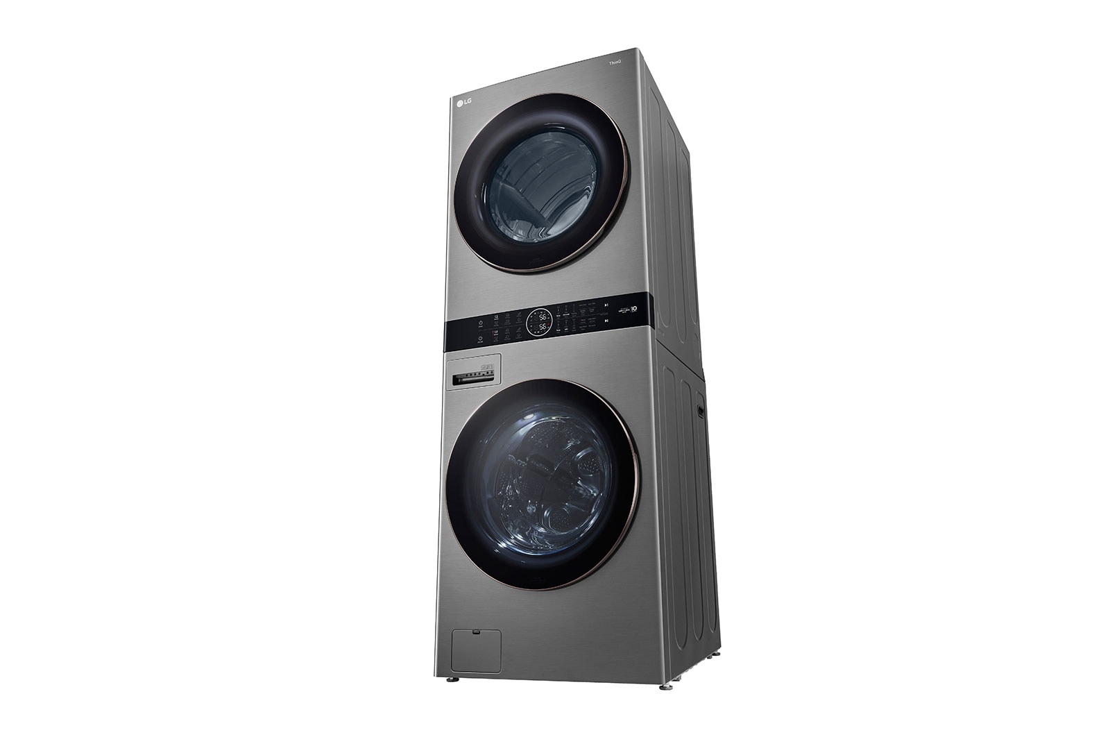 LG Torre de lavado WashTower™ con AI DD™ 22kg (con Secadora de gas), WK22VS6P