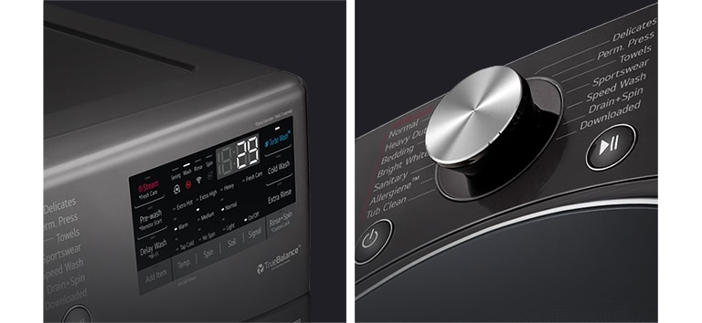 Visiblemente mejorado, con una perilla de metal más grande y un panel más fácil de leer para mejor control.