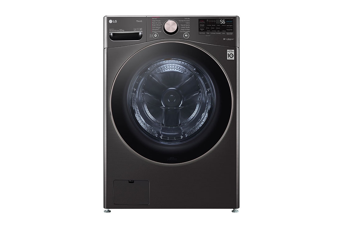 LG Lavadora LG Carga Frontal AI DD™ 22kg, WM22BV2S6GR