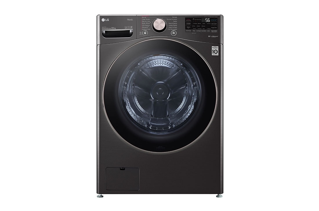 LG Lavadora LG Carga Frontal AI DD™  22kg, WM22BV2S6R