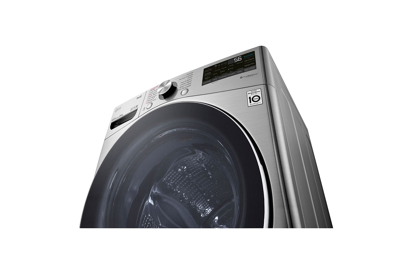 LG Lavadora LG Carga Frontal AI DD™ 22kg, WM22VV2S6R