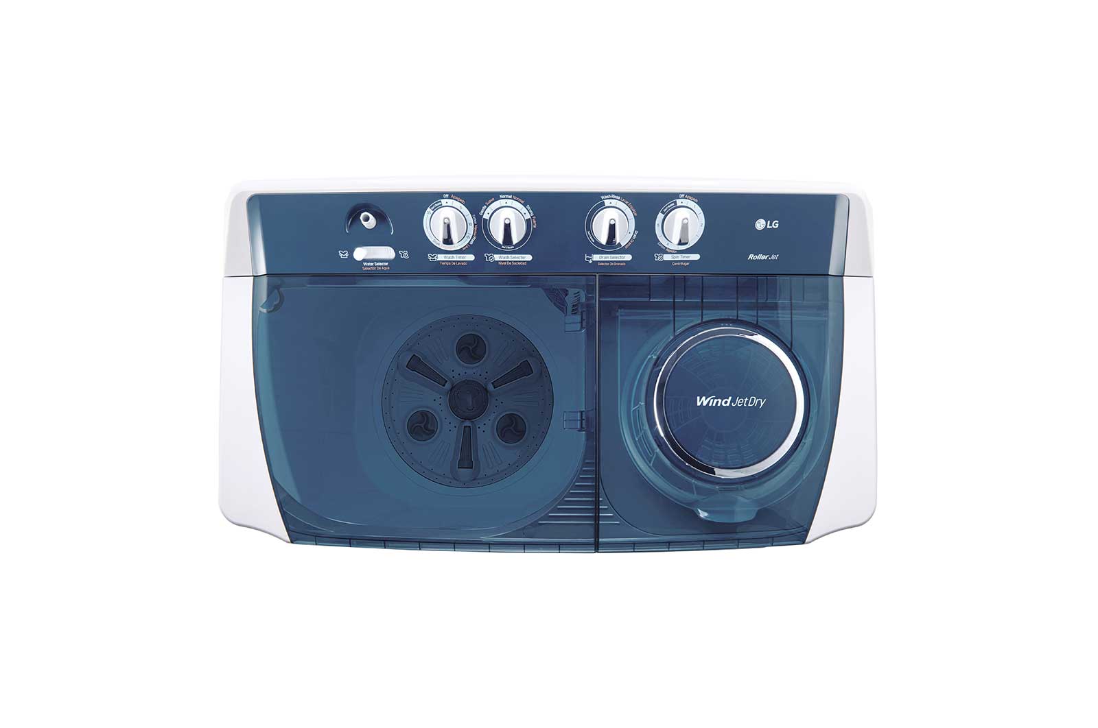 LG Lavadora LG Carga Superior Doble tina 18 kg, WP18WAR