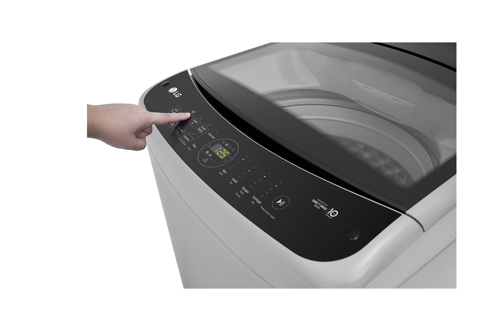 LG Lavadora LG Carga Superior AI DD™  18 kg, WT18DV6