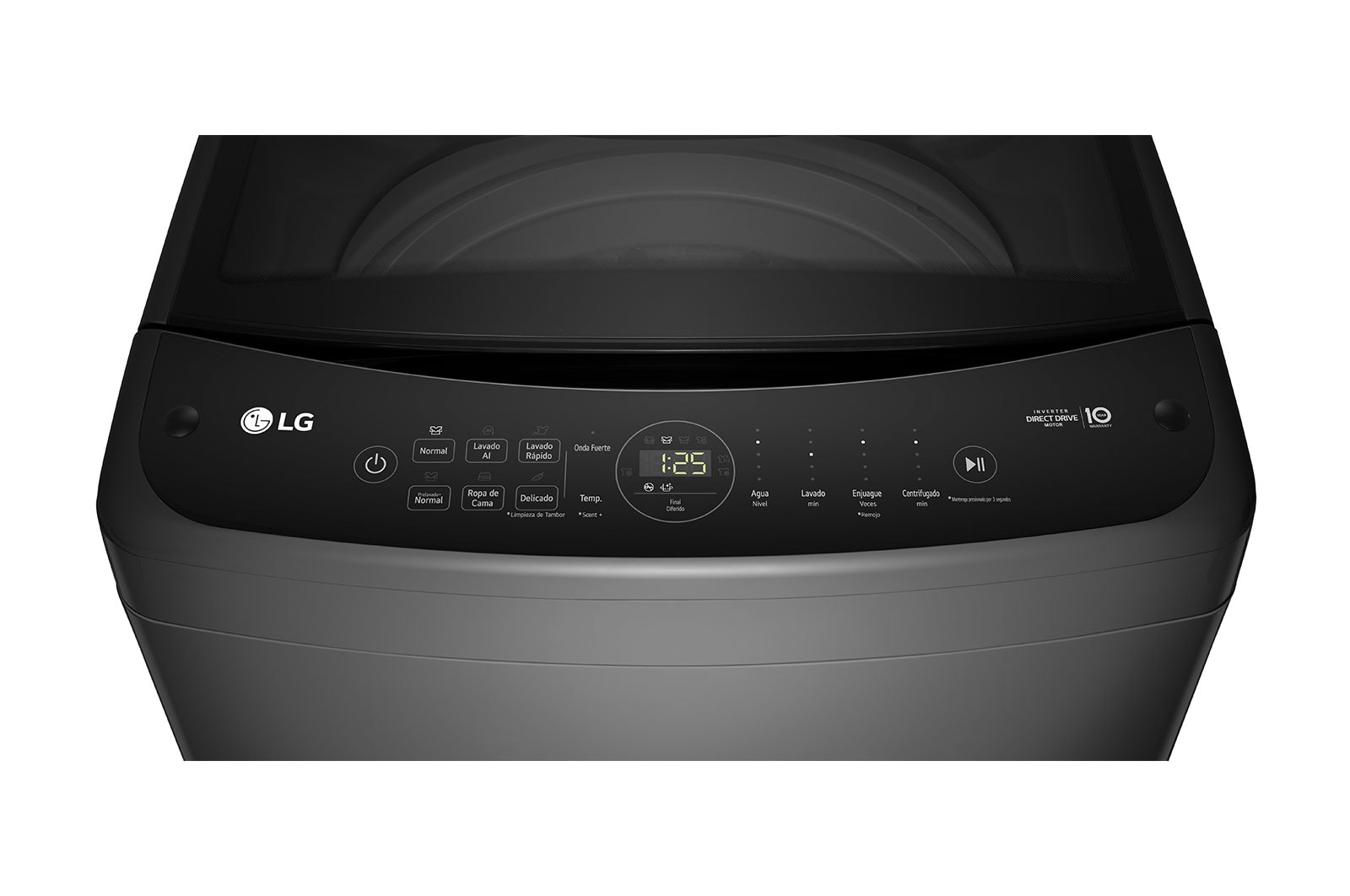 LG Lavadora AI DD™, PetCare Filtro atrapa pelusas, 18kg, WT18MV6