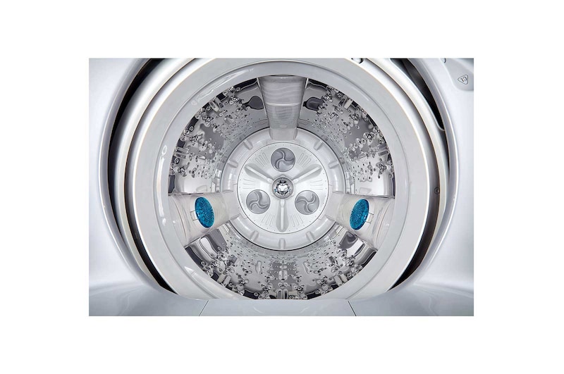 LG Lavadora Carga Superior 3 Smart Motion con Motor Smart Inverter 18 Kg color Gris plata, WT18SSB