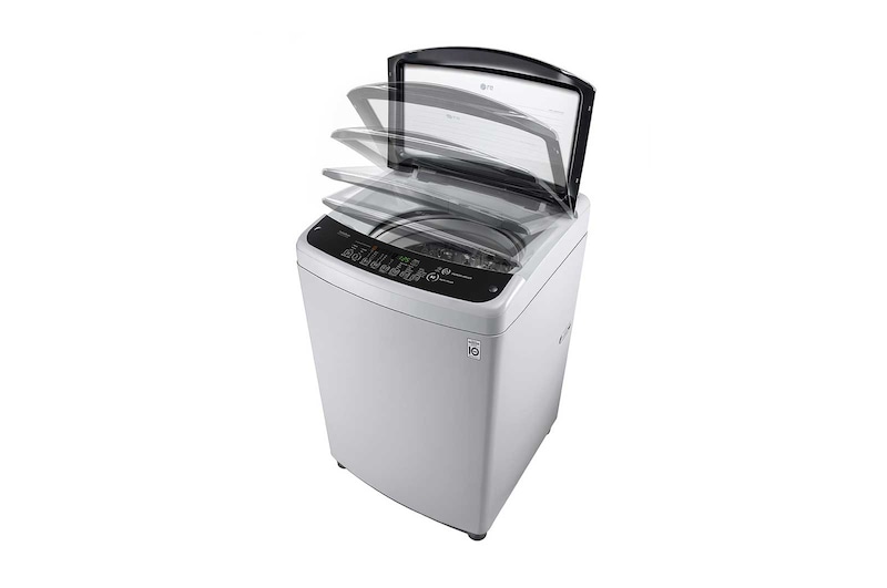 LG Lavadora Carga Superior 3 Smart Motion con Motor Smart Inverter 18 Kg color Gris plata, WT18SSB