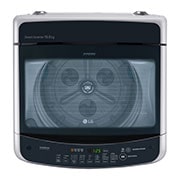 LG Lavadora Carga Superior 3 Smart Motion con Motor Smart Inverter 19 Kg color Gris plata, WT19DSBP