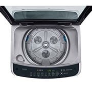 LG Lavadora Carga Superior 3 Smart Motion con Motor Smart Inverter 19 Kg color Gris plata, WT19DSBP