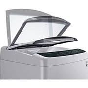 LG Lavadora Carga Superior 3 Smart Motion con Motor Smart Inverter 19 Kg color Gris plata, WT19DSBP