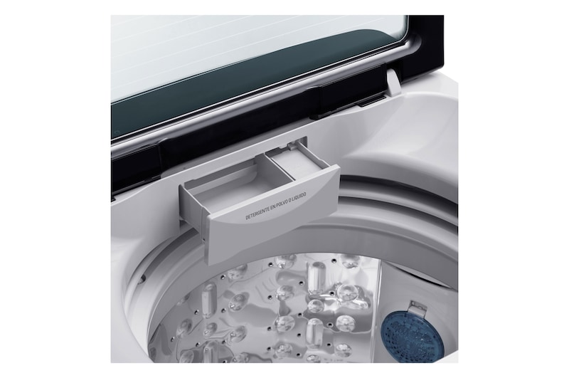 LG Lavadora Carga Superior 3 Smart Motion con Motor Smart Inverter 19 Kg color Gris plata, WT19DSBP