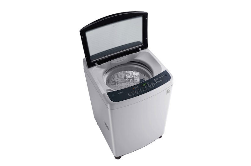 LG Lavadora Carga Superior 3 Smart Motion con Motor Smart Inverter 19 Kg color Gris plata, WT19DSBP